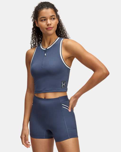 Women's Featured - Fitted Fit Clothing in Gray | Under Armour SG Women's Featured - Fitted Fit Clothing in Gray | Under Armour SG